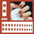12 Sizes-24 Pcs Press On Nails Cf031