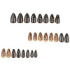 12 Sizes-24 Pcs Press On Nails JP4084