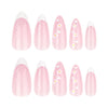 12 Sizes-24 Pcs Press On Nails JP3970
