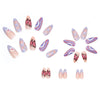 12 Sizes-24 Pcs Press On Nails W225