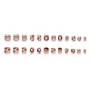 12 Sizes-24 Pcs Press On Nails R897