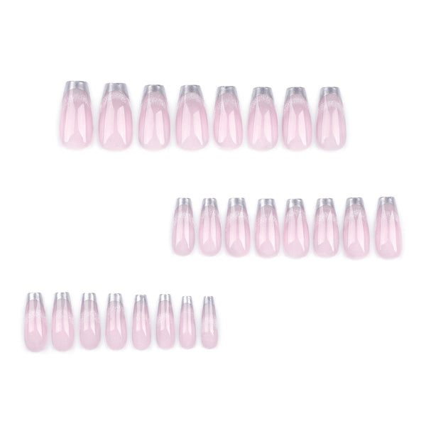 12 Sizes-24 Pcs Press On Nails JP3318