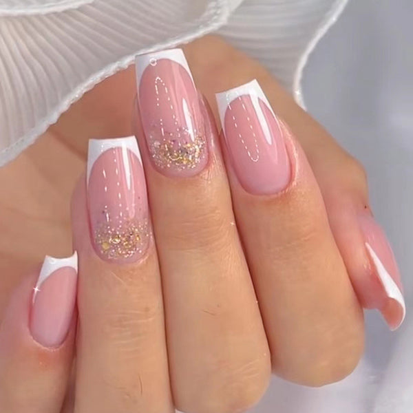 12 Sizes-24 Pcs Press On Nails W477