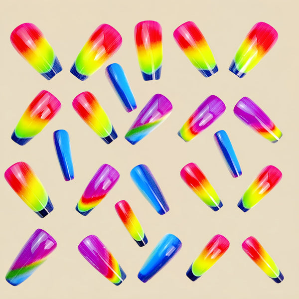 12 Sizes-24 Pcs Press On Nails Y949