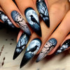 12 Sizes-24 Pcs Press On Nails Y926