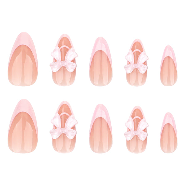 12 Sizes-24 Pcs Press On Nails JP3602
