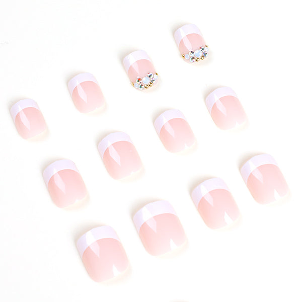 12 Sizes-24 Pcs Press On Nails JP1464