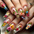 12 Sizes-24 Pcs Press On Nails Y1108