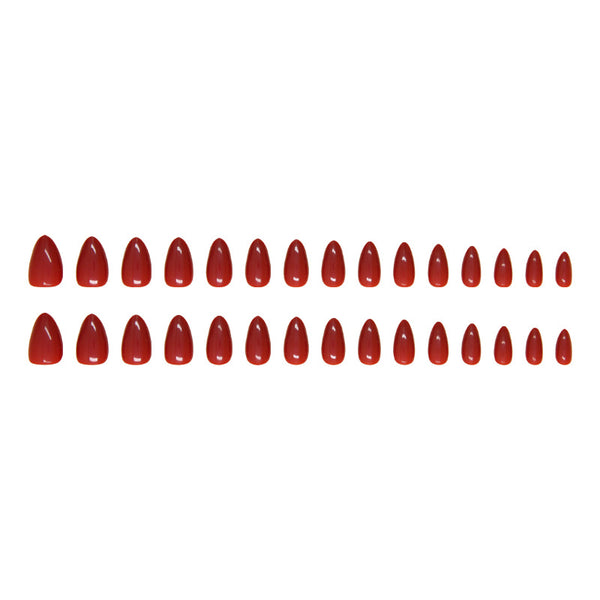 12 Sizes-24 Pcs Press On Nails W1634