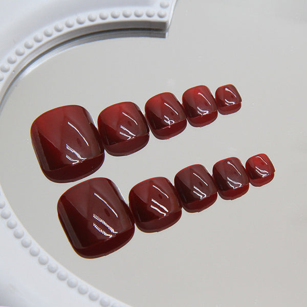 12 Sizes-24 Pcs Press On Nails F149