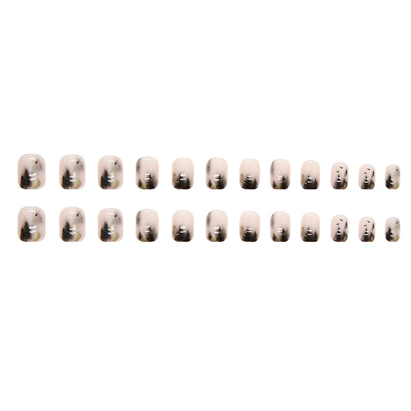 12 Sizes-24 Pcs Press On Nails W370