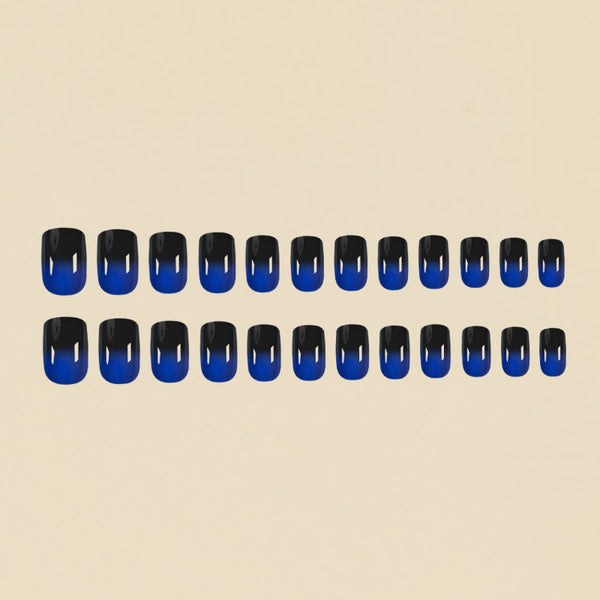 12 Sizes-24 Pcs Press On Nails Y131