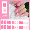 12 Sizes-24 Pcs Press On Nails C1469