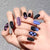 12 Sizes-24 Pcs Press On Nails W1840