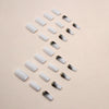 12 Sizes-24 Pcs Press On Nails W1245