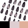 12 Sizes-24 Pcs Press On Nails JP3604