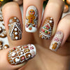 12 Sizes-24 Pcs Press On Nails Y423