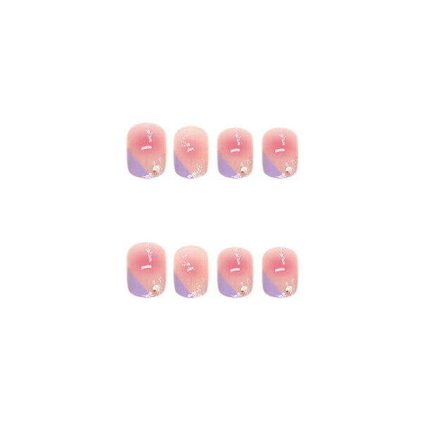 12 Sizes-24 Pcs Press On Nails Z216