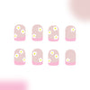 12 Sizes-24 Pcs Press On Nails C787