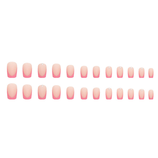 12 Sizes-24 Pcs Press On Nails Z622