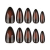 12 Sizes-24 Pcs Press On Nails JP4174
