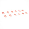12 Sizes-24 Pcs Press On Nails R348
