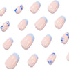 12 Sizes-24 Pcs Press On Nails JP4415