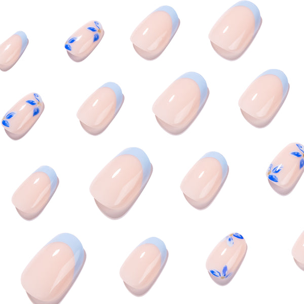 12 Sizes-24 Pcs Press On Nails JP4415