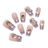 12 Sizes-24 Pcs Press On Nails nail-accessory