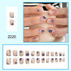 12 Sizes-24 PcsPress On Nails Z220