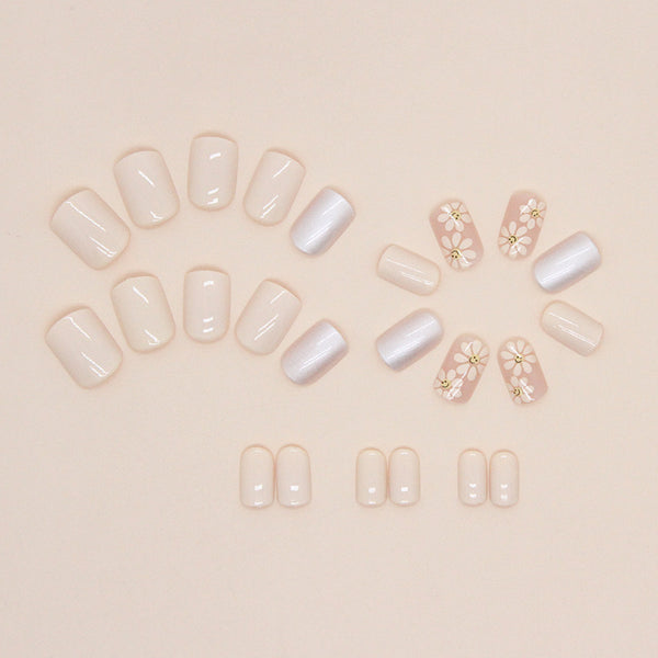 12 Sizes-24 Pcs Press On Nails W907