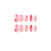 12 Sizes-24 Pcs Press On Nails JP2241