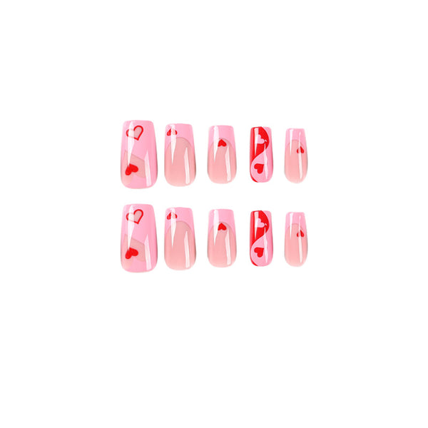 12 Sizes-24 Pcs Press On Nails JP2241