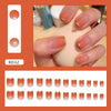 12 Sizes-24 Pcs Press On Nails R032