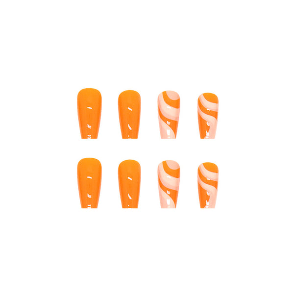 12 Sizes-24 Pcs Press On Nails W141