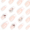 12 Sizes-24 Pcs Press On Nails JP2996