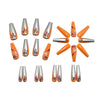 12 Sizes-24 Pcs Press On Nails Y1523