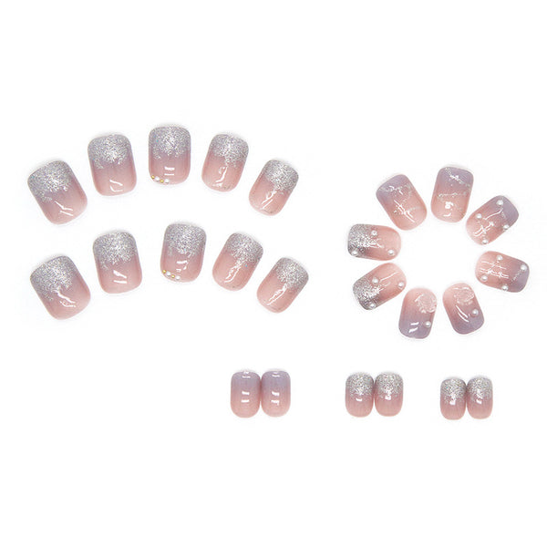 12 Sizes-24 Pcs Press On Nails Z372