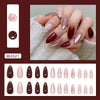 12 Sizes-24 Pcs Press On Nails W2021
