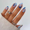 12 Sizes-24 Pcs Press On Nails W148