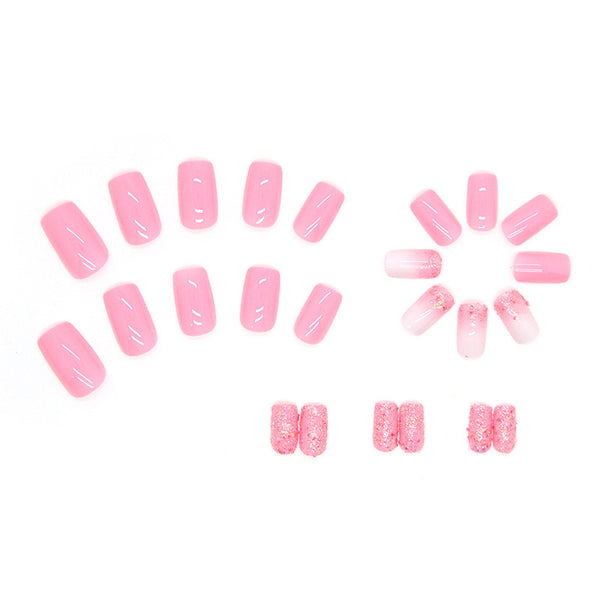 12 Sizes-24 Pcs Press On Nails W181