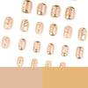 12 Sizes-24 Pcs Press On Nails JP4016