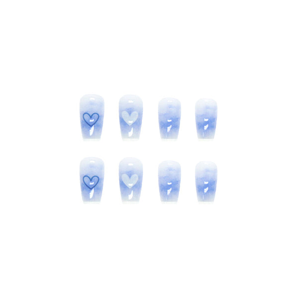 12 Sizes-24 Pcs Press On Nails R598