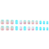 12 Sizes-24 Pcs Press On Nails DY1990