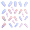 12 Sizes-24 Pcs Press On Nails Y883