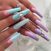 12 Sizes-24 Pcs Press On Nails Z386