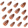 12 Sizes-24 Pcs Press On Nails JP4224