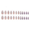 12 Sizes-24 Pcs Press On Nails W1904