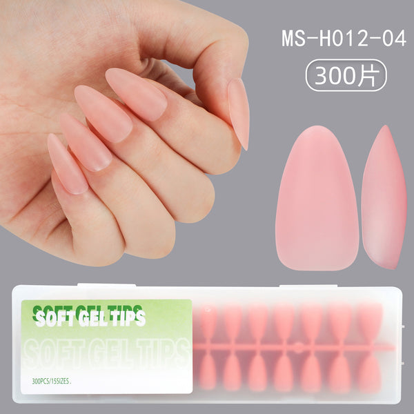 300 Pcs Press On Nails medium-almond-ms-h012-01