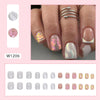 12 Sizes-24 Pcs Press On Nails W1206
